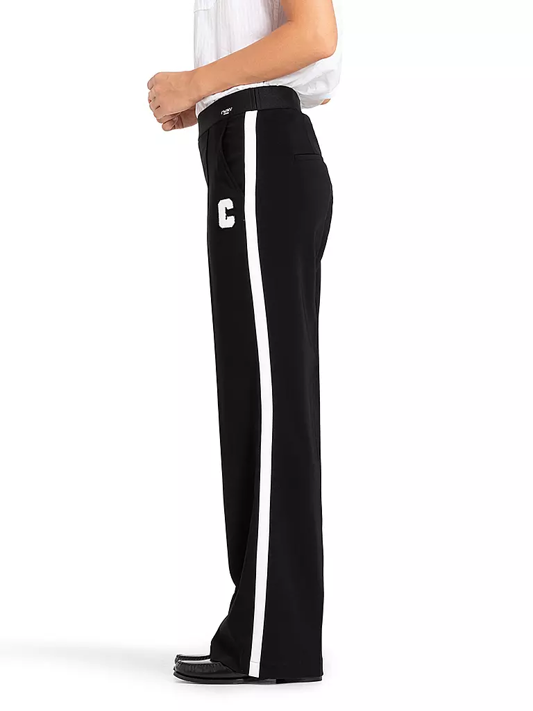 CAMBIO | Hose Jogging Fit AVA GALON | schwarz