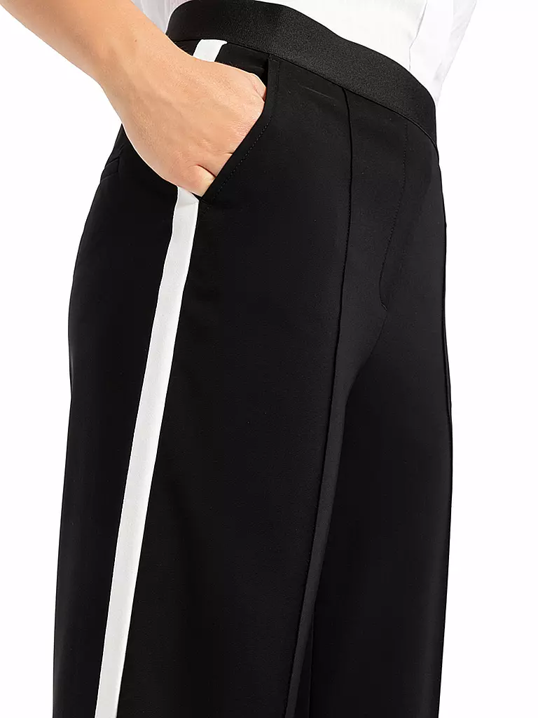 CAMBIO | Hose Jogging Fit AVA GALON | schwarz
