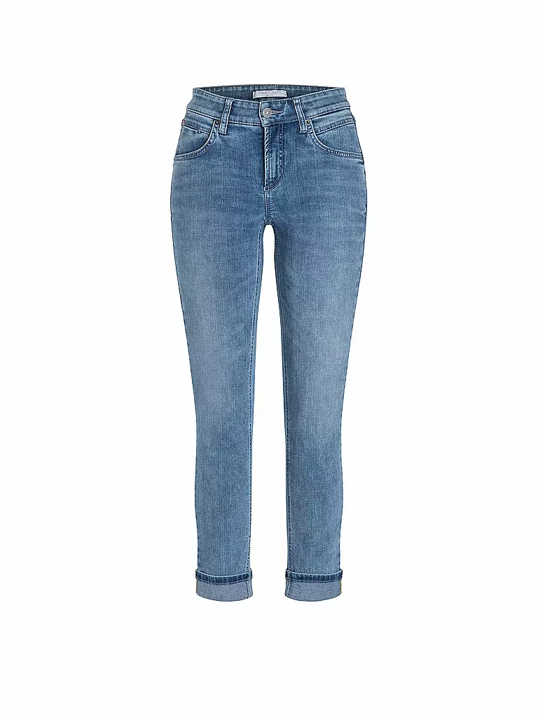 CAMBIO | Jeans 7/8 "Pina Short" | blau