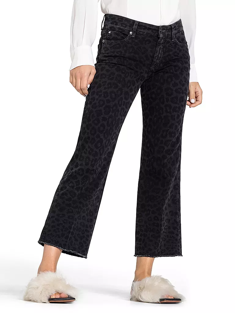 CAMBIO | Jeans Flared Fit 7/8 FRANCESCA | dunkelblau