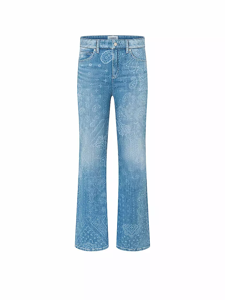 CAMBIO | Jeans Flared Fit FABIENNE | hellblau