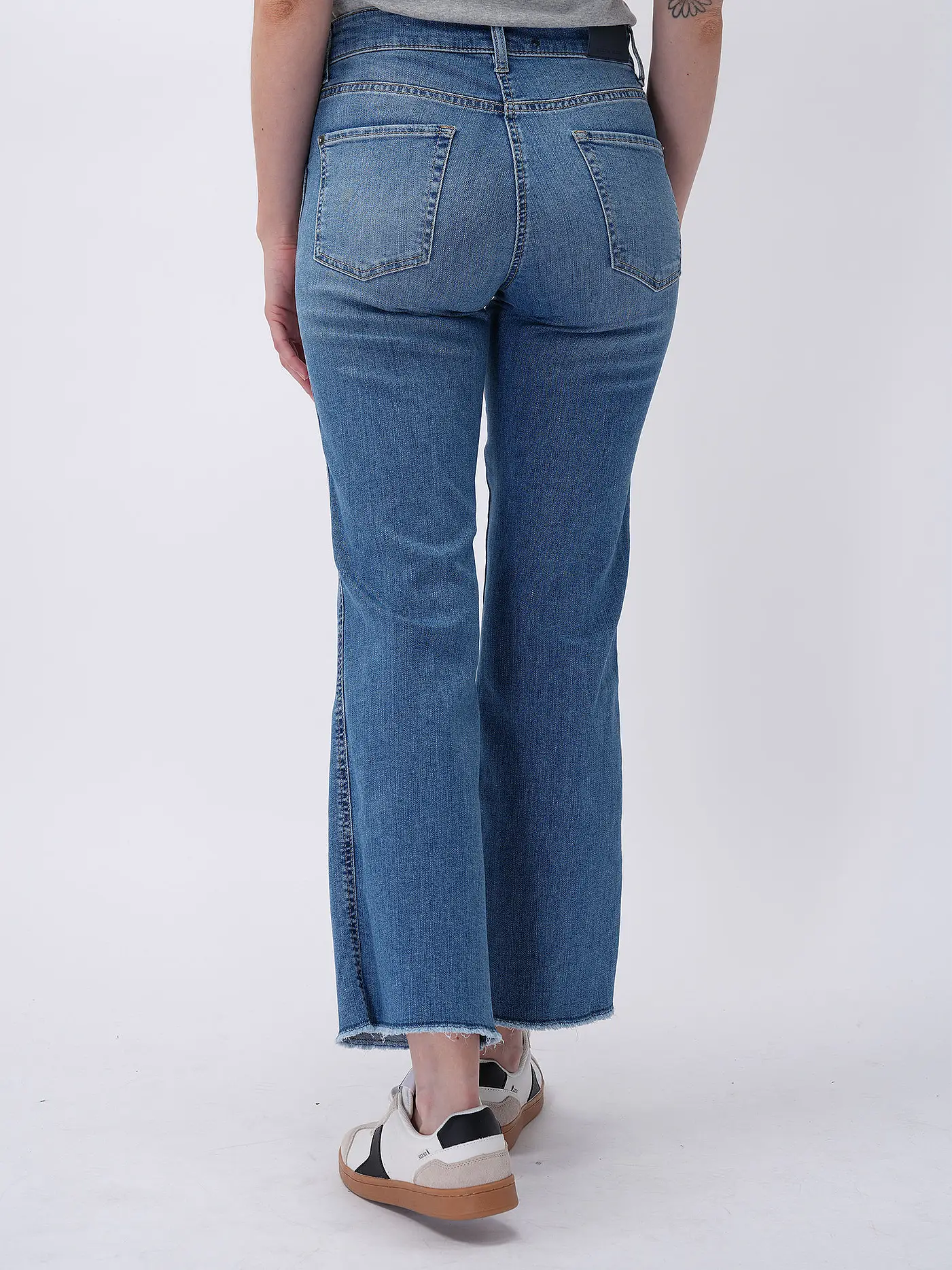 CAMBIO | Jeans Flared Fit FRANCESCA | blau