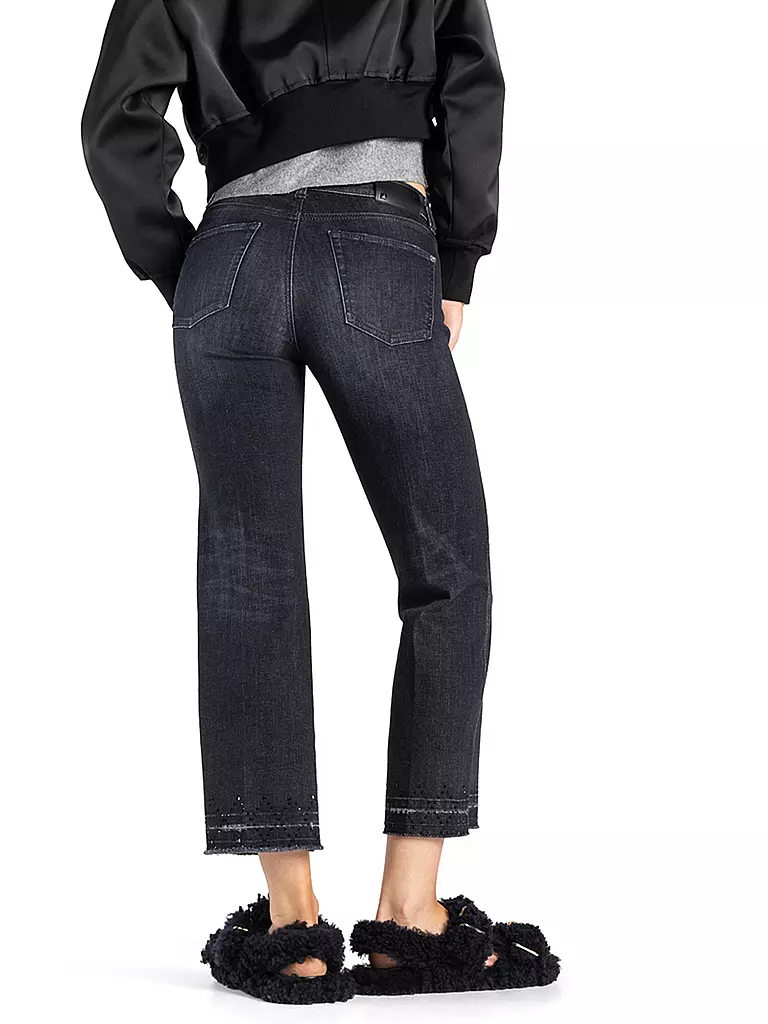 CAMBIO | Jeans Flared Fit FRANCESCA | schwarz