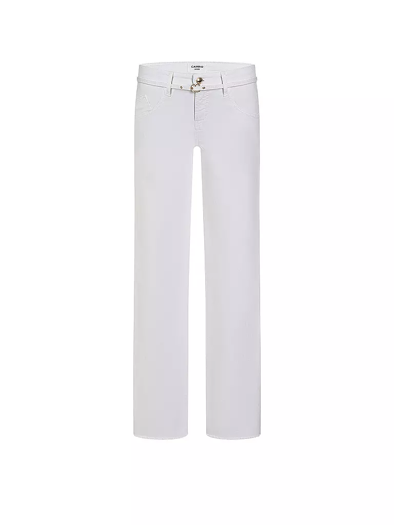 CAMBIO | Jeans Flared Fit TESS | weiss