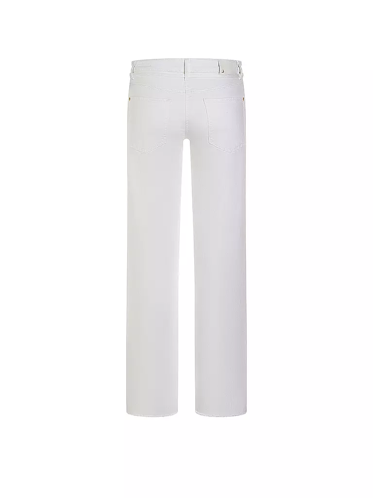 CAMBIO | Jeans Flared Fit TESS | weiss