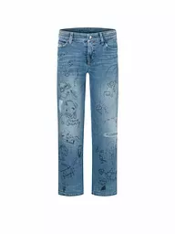 CAMBIO | Jeans Slim Fit 7/8 PARIS | blau