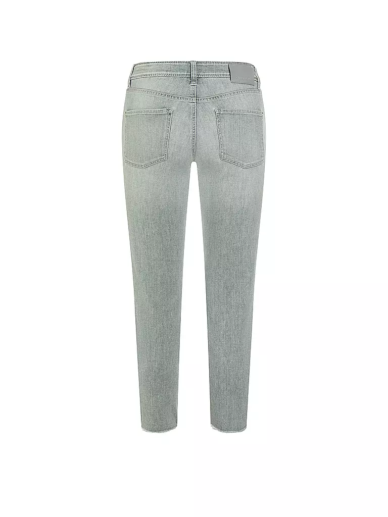 CAMBIO | Jeans Slim Fit 7/8 PIPER SHORT SWAROVSKI | grau