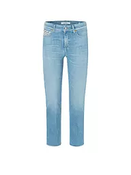 CAMBIO | Jeans Slim Fit 7/8 PIPER SHORT | blau
