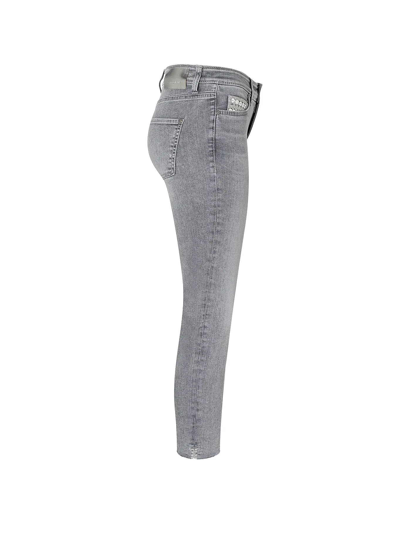 CAMBIO | Jeans Slim Fit 7/8 PIPER | grau