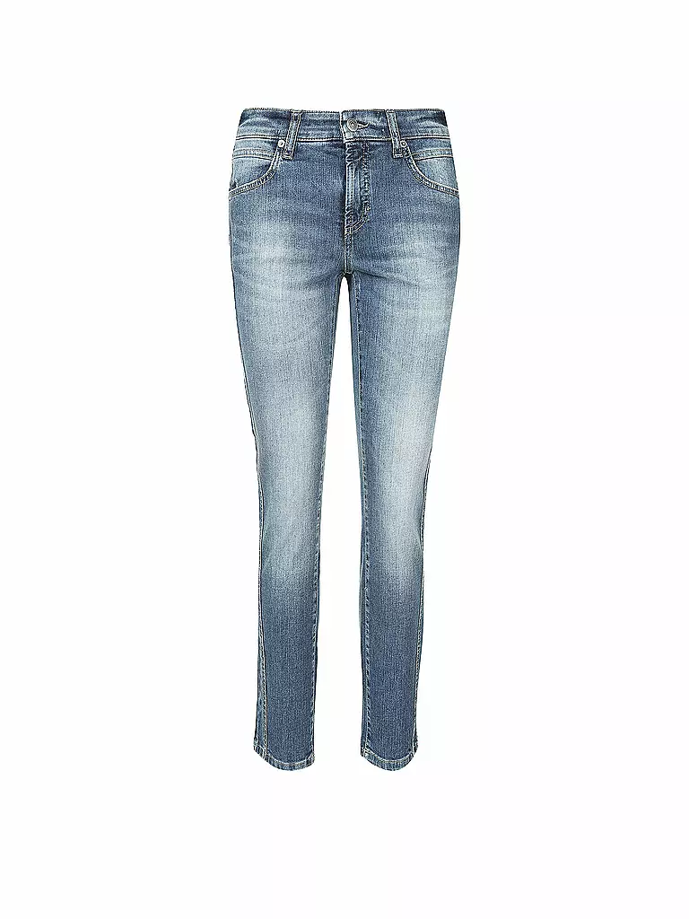 CAMBIO | Jeans Straight Fit " Paris Love " 7/8 | blau