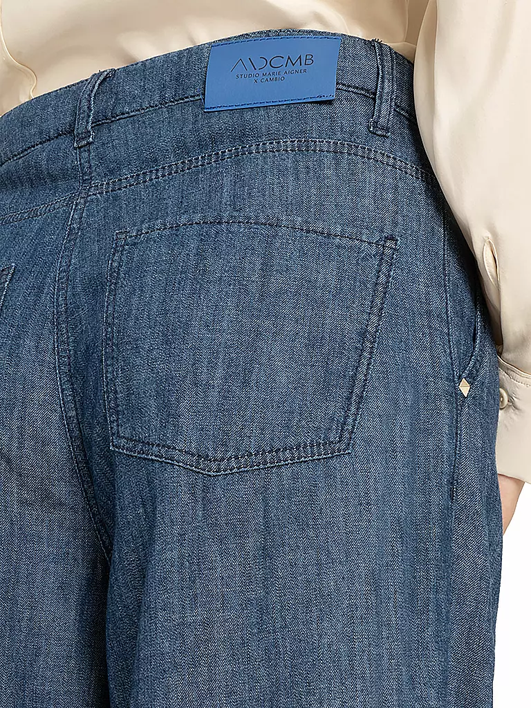 CAMBIO | Jeans Wide Fit ALINA | dunkelblau