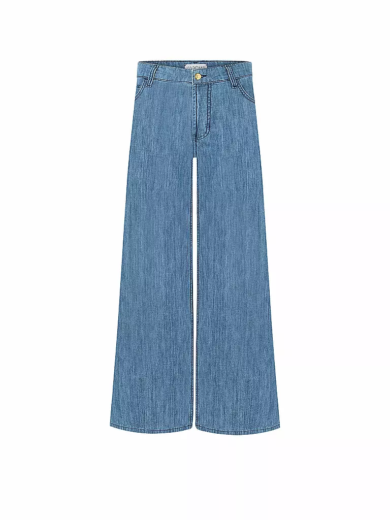 CAMBIO | Jeans Wide Fit PALAZZO CROPPED | dunkelblau
