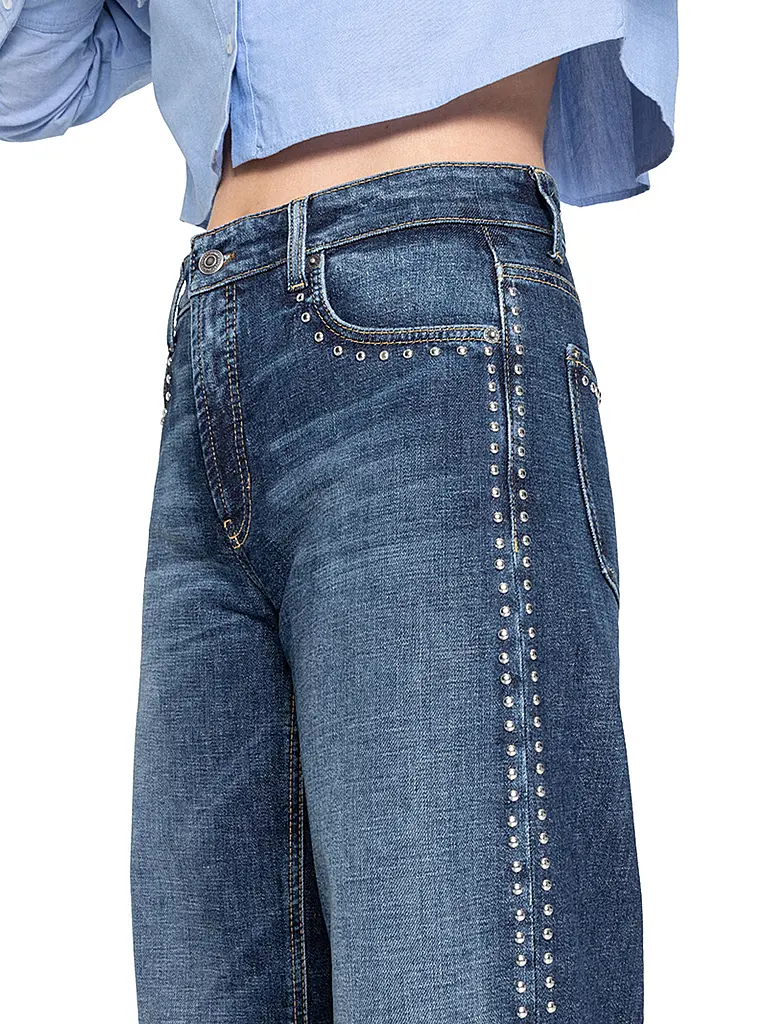 CAMBIO | Jeans Wide Leg  | dunkelblau