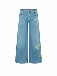 CAMBIO | Jeans Wide Leg 7/8 PALAZZO CROPPED | blau