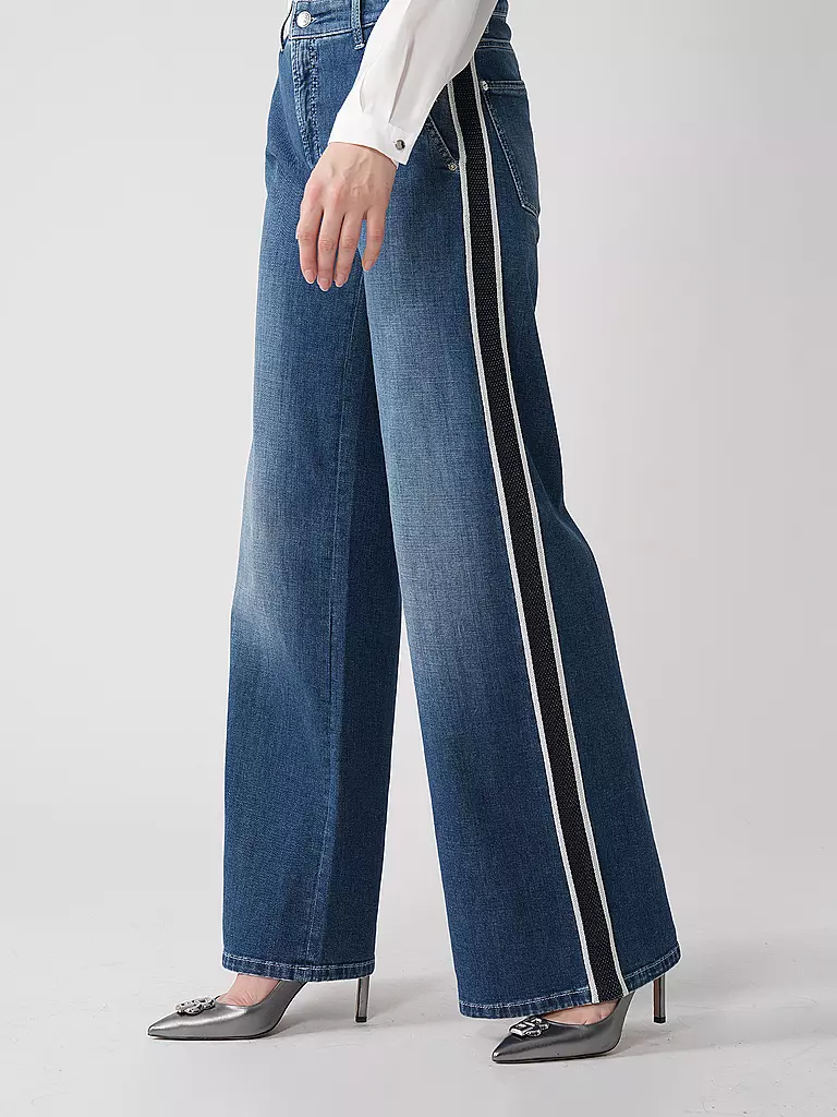 CAMBIO | Jeans Wide Leg ALEK  | blau