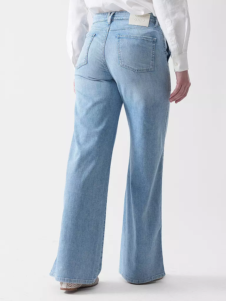 CAMBIO | Jeans Wide Leg ALEK UTILITY | blau