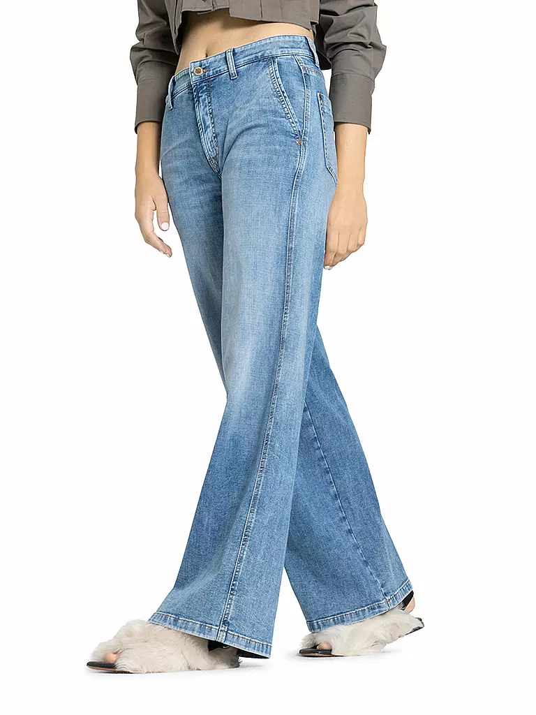 CAMBIO | Jeans Wide Leg ALEK | blau