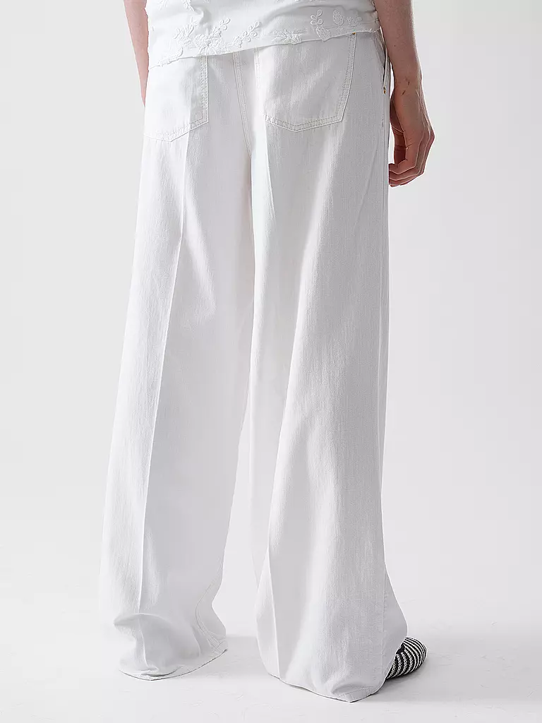 CAMBIO | Jeans Wide Leg ALINA | creme