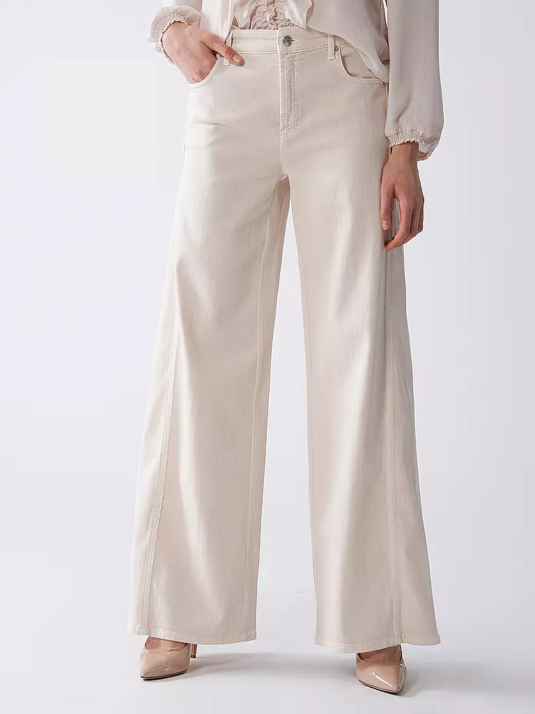 CAMBIO | Jeans Wide Leg | creme