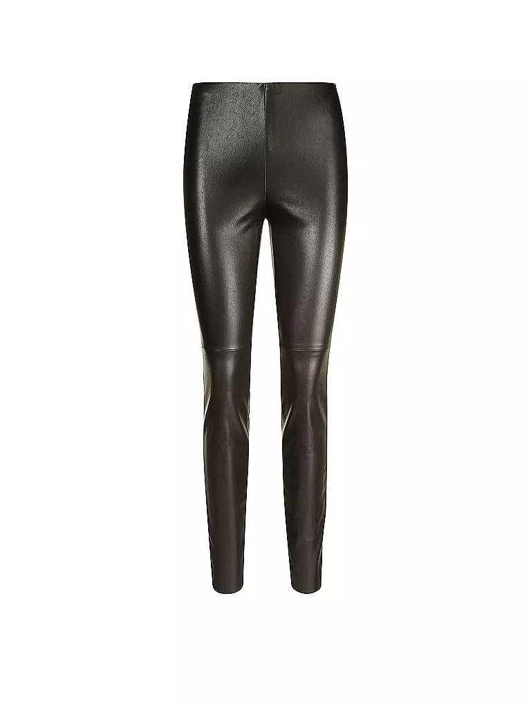 CAMBIO | Legging in Lederoptik "Randa" | braun