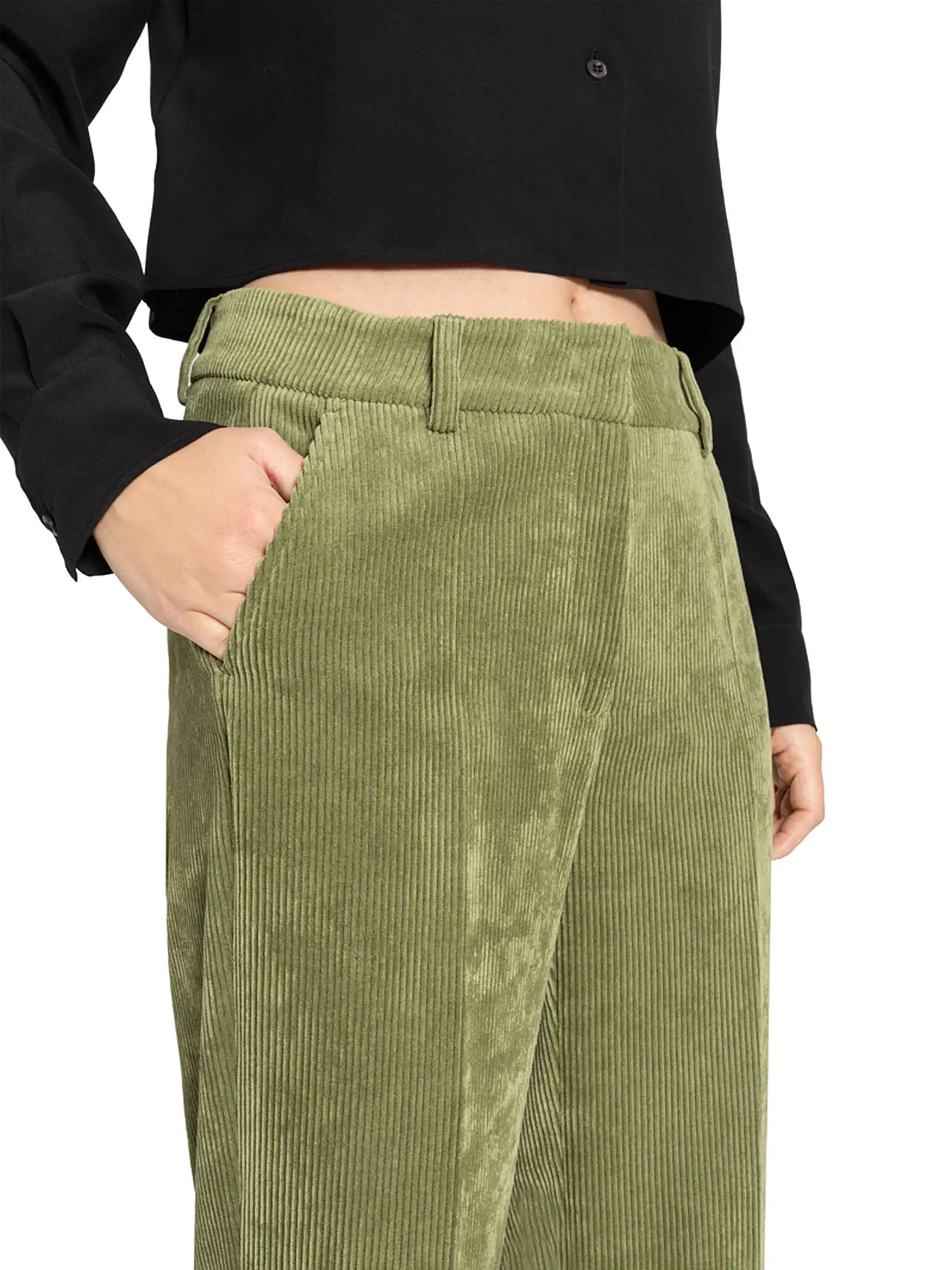 CAMBIO | Marlenehose AMELIE  | olive