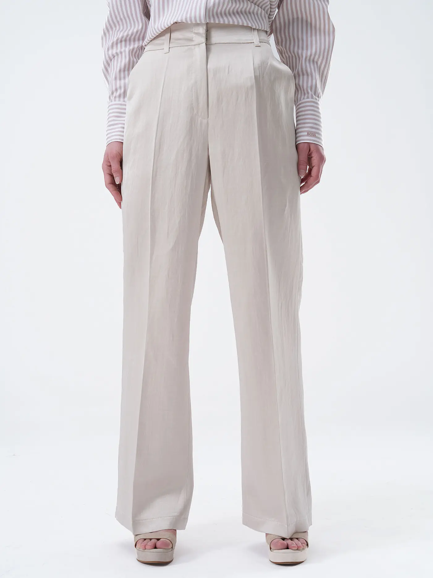 CAMBIO | Marlenehose AMELIE | beige