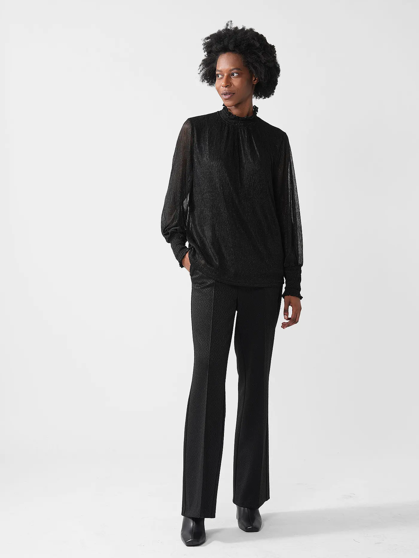 CAMBIO | Marlenehose AVA | schwarz
