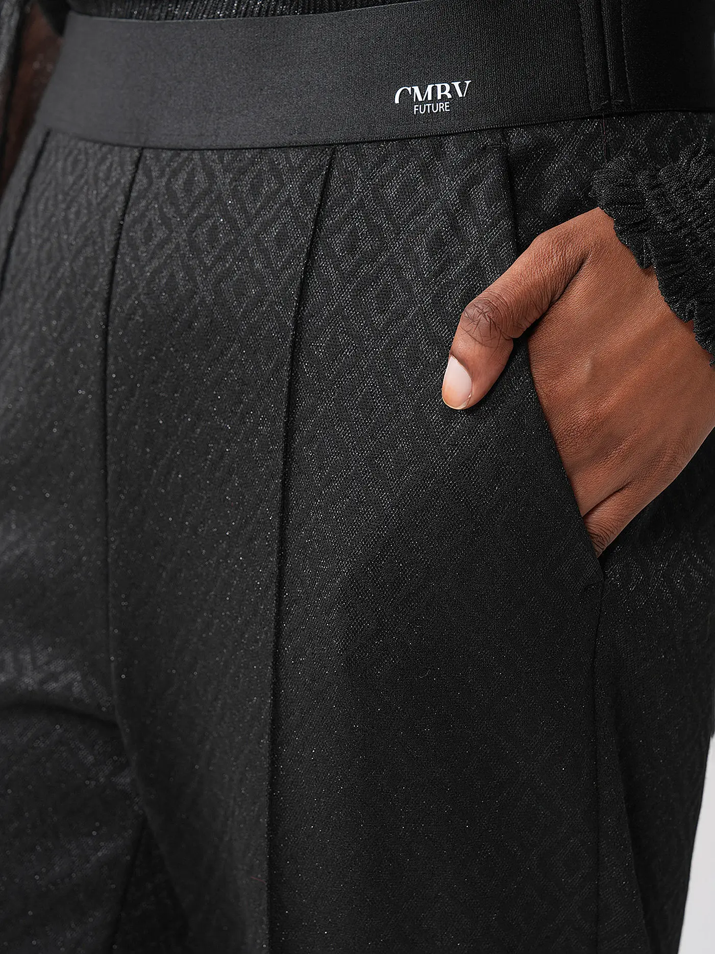 CAMBIO | Marlenehose AVA | schwarz