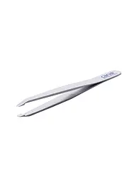 CANAL | Haarpinzette rostfrei/runde Spitze 95 mm (Satin) 2077-02 | grau