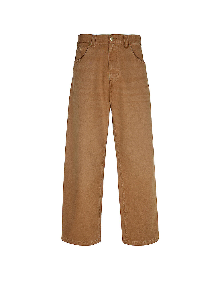 CARHARTT WIP Jeans Baggy Fit BRANDON hellbraun | M