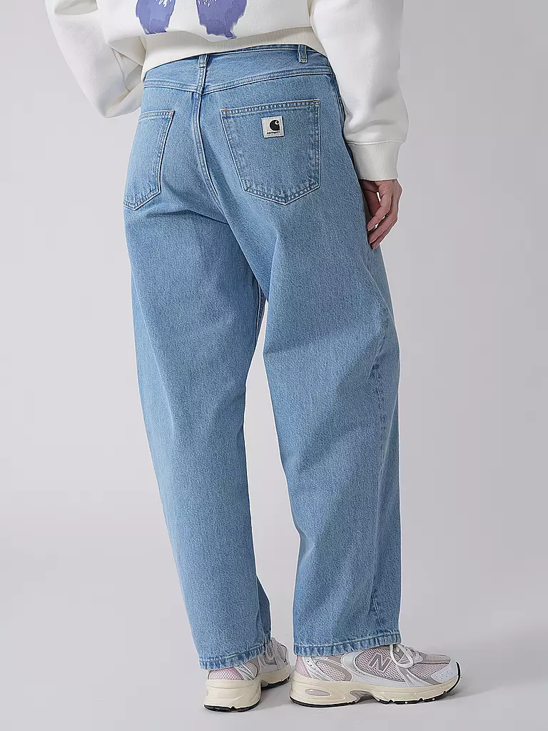 CARHARTT WIP | Jeans Boyfriend Fit BRANDON  | hellblau