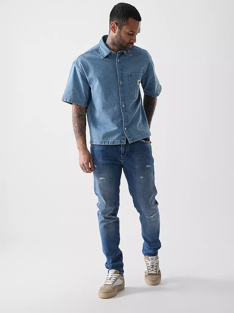 CARHARTT WIP | Jeansbluse LOVILIA | hellblau