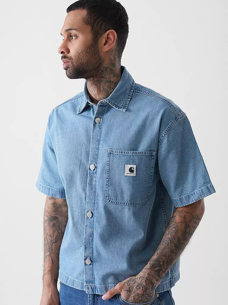 CARHARTT WIP | Jeansbluse LOVILIA | hellblau