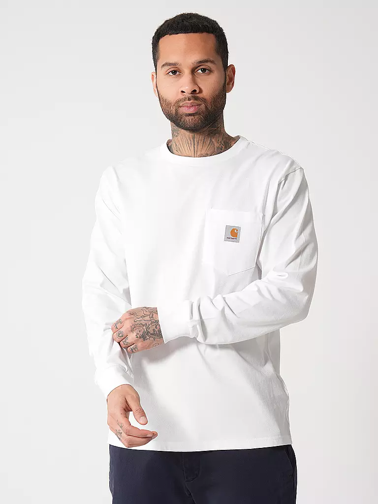 CARHARTT WIP | Langarmshirt  | weiss