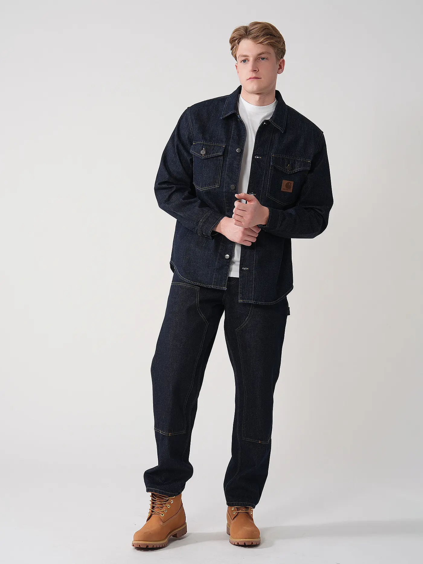 CARHARTT WIP | Overshirt LINCOLN | dunkelblau