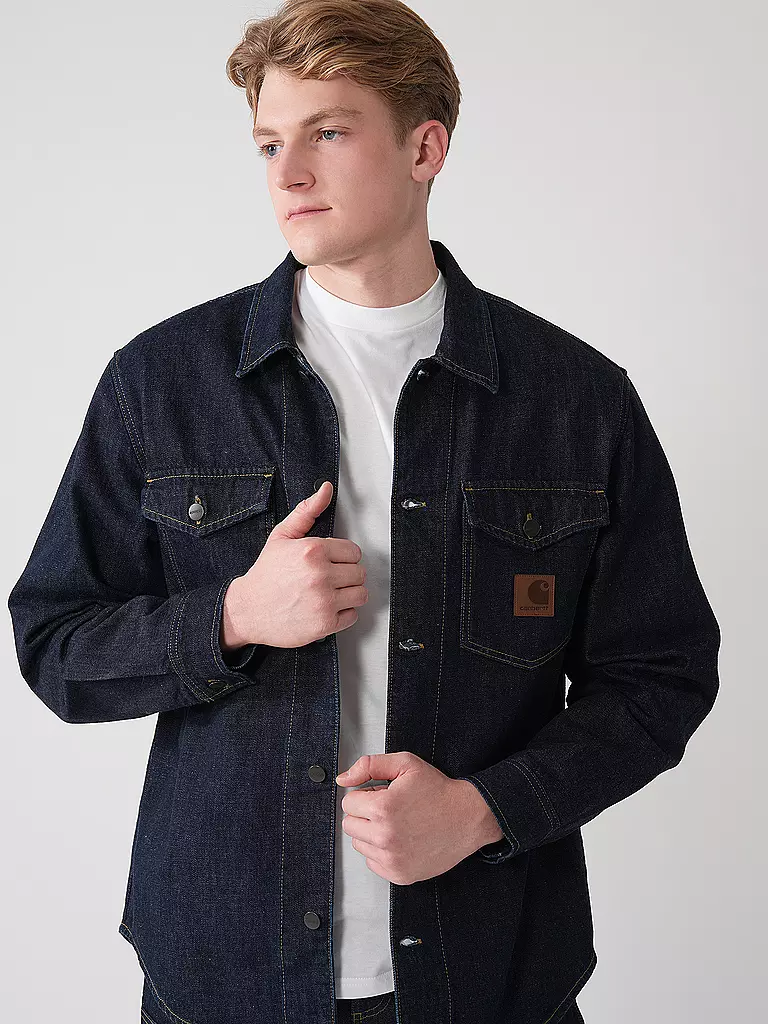 CARHARTT WIP | Overshirt LINCOLN | dunkelblau