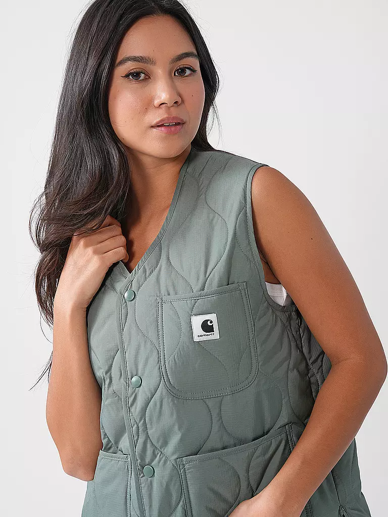 CARHARTT WIP | Steppgilet SKYLER | olive