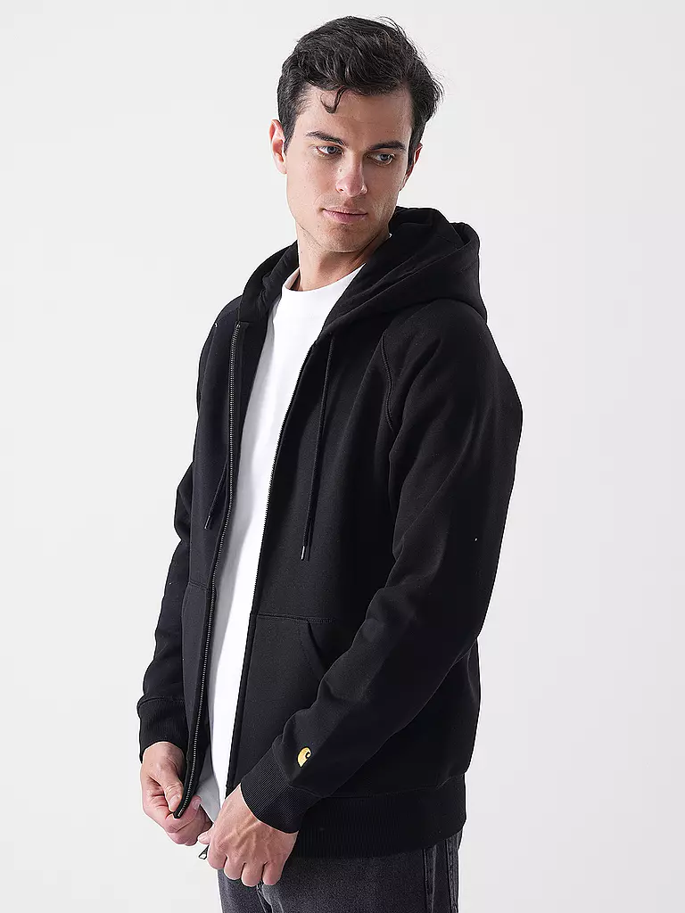 CARHARTT WIP | Sweatjacke CHASE | schwarz