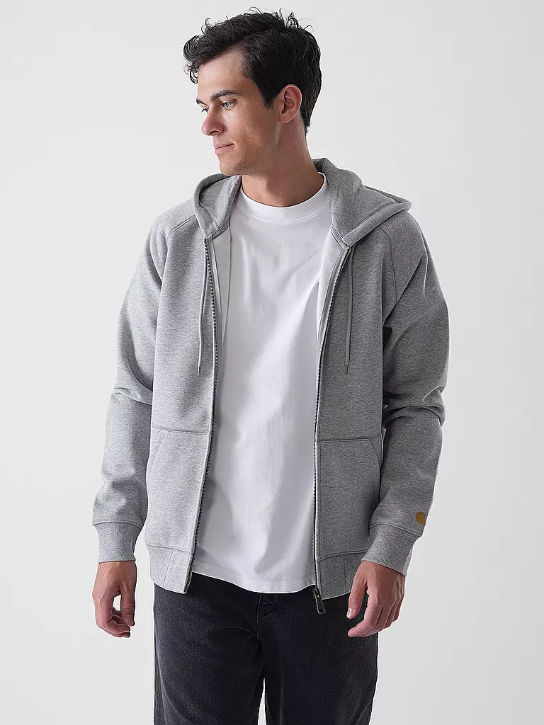 CARHARTT WIP | Sweatjacke CHASE | grau