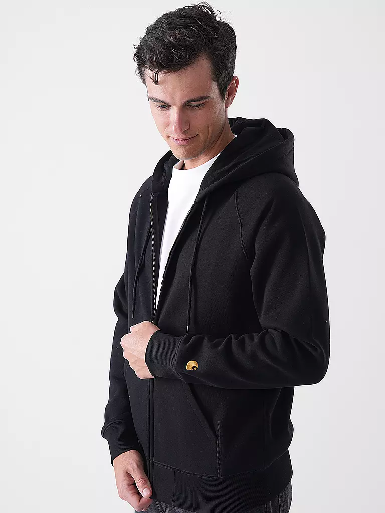 CARHARTT WIP | Sweatjacke CHASE | schwarz