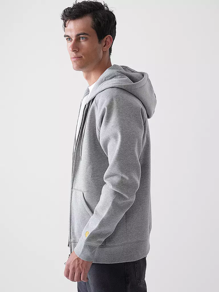 CARHARTT WIP | Sweatjacke CHASE | grau