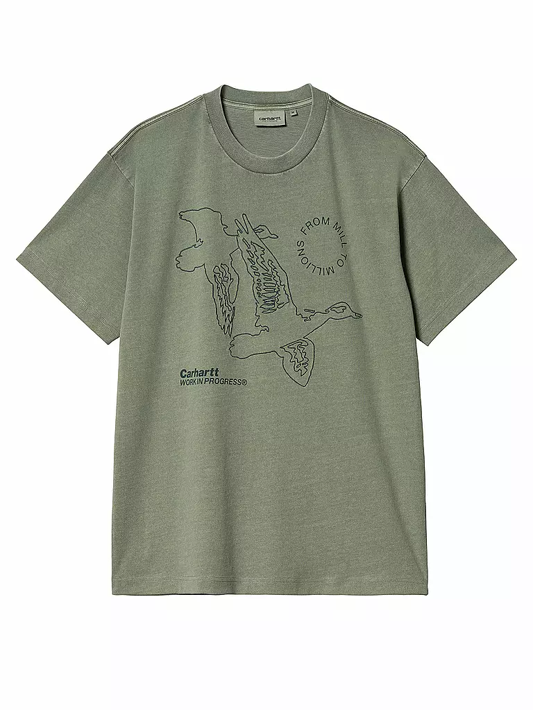 CARHARTT WIP | T-Shirt  | dunkelgrün