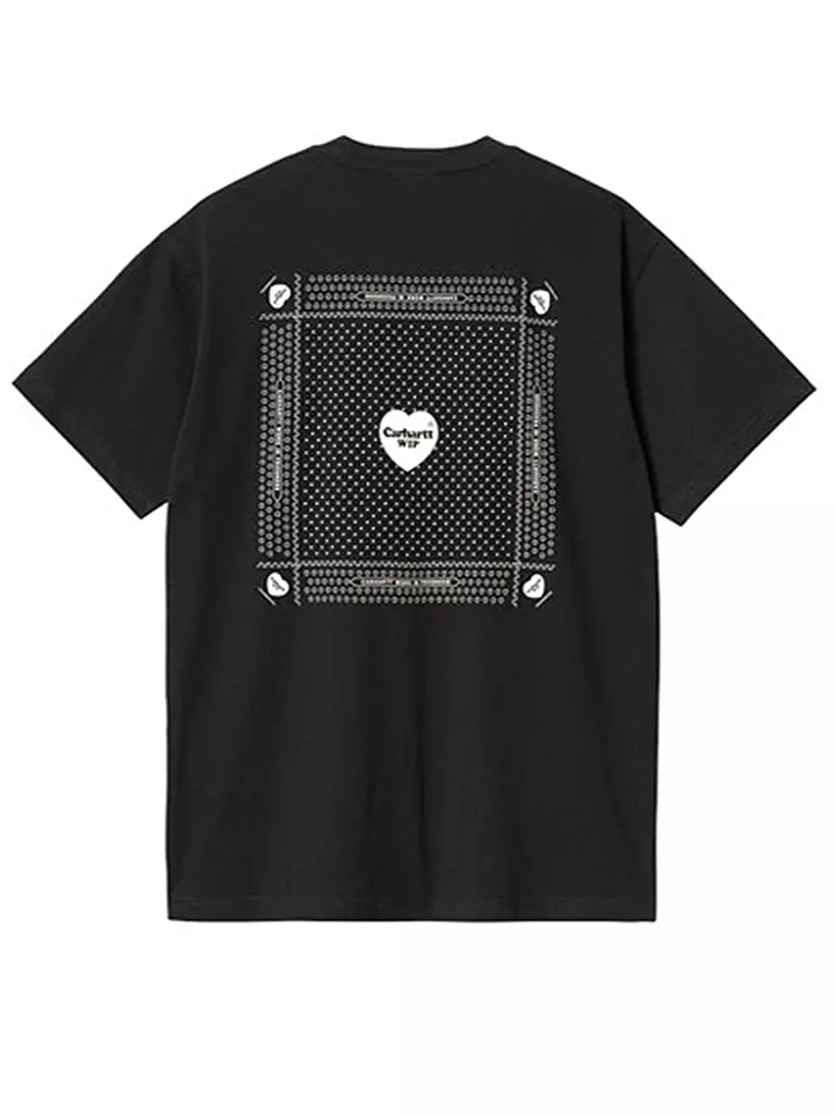 CARHARTT WIP | T-Shirt HEART BANDANA | weiss