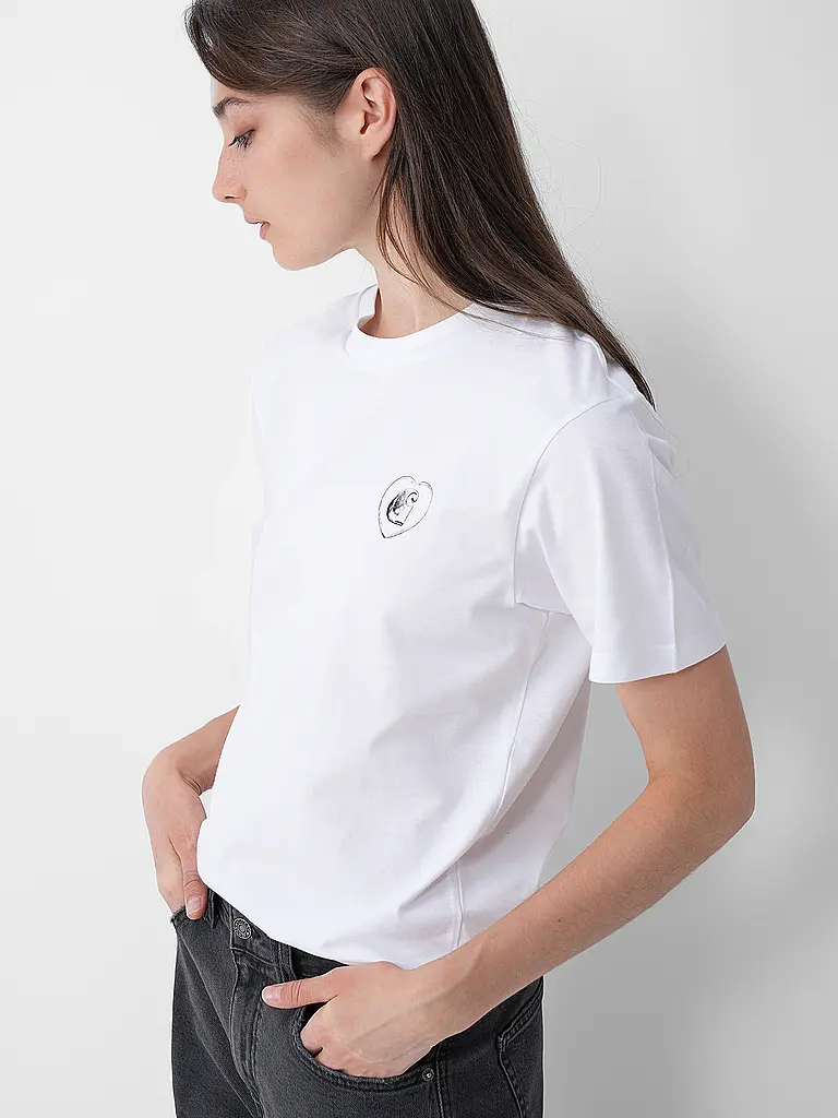 CARHARTT WIP | T-Shirt HEARTS OF HARTTS  | weiss