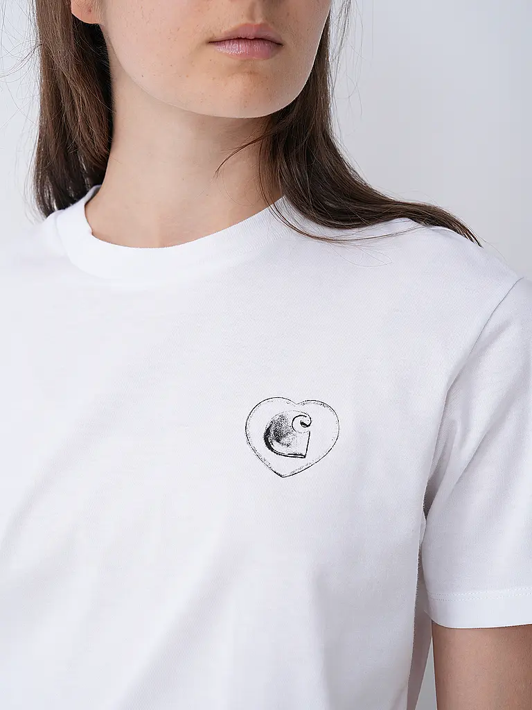 CARHARTT WIP | T-Shirt HEARTS OF HARTTS  | weiss