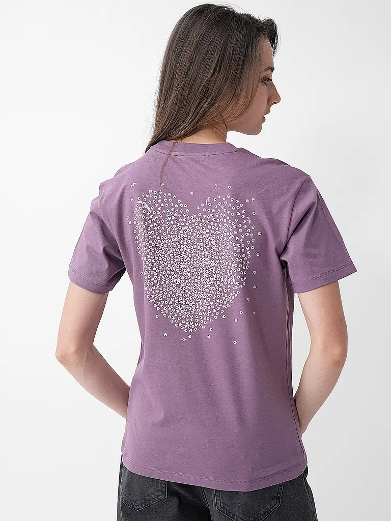CARHARTT WIP | T-Shirt HEARTS OF HARTTS  | lila