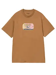CARHARTT WIP | T-Shirt SARDINAS | Hellbraun