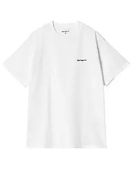 CARHARTT WIP | T-Shirt SCRIPT EMBROIDERY | weiss