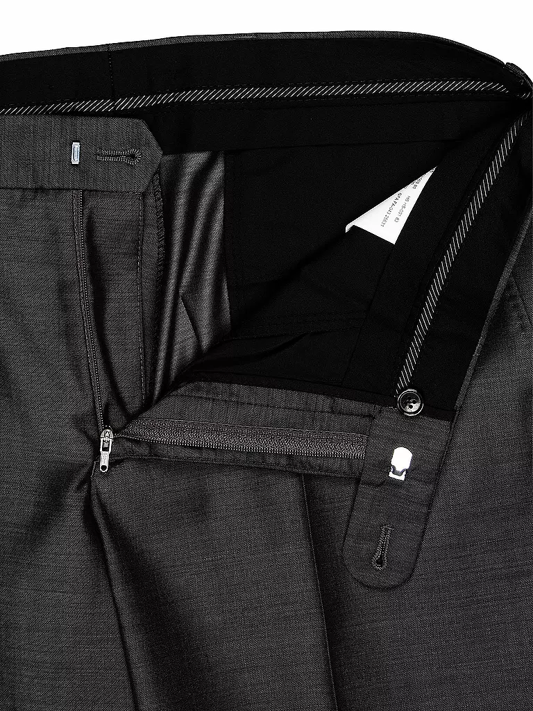 CARL GROSS | Anzughose Modern Fit Sascha | schwarz