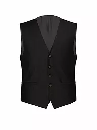 CARL GROSS | Anzugweste Modern Fit Stan | schwarz